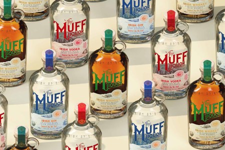 The Muff Liquor Company bottles