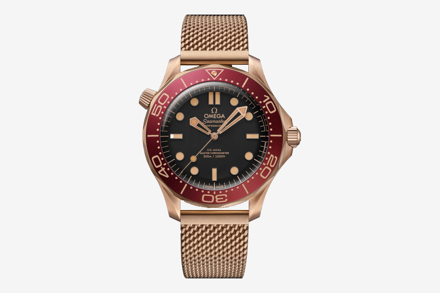 Omega Seamaster Diver 300M Bronze Gold