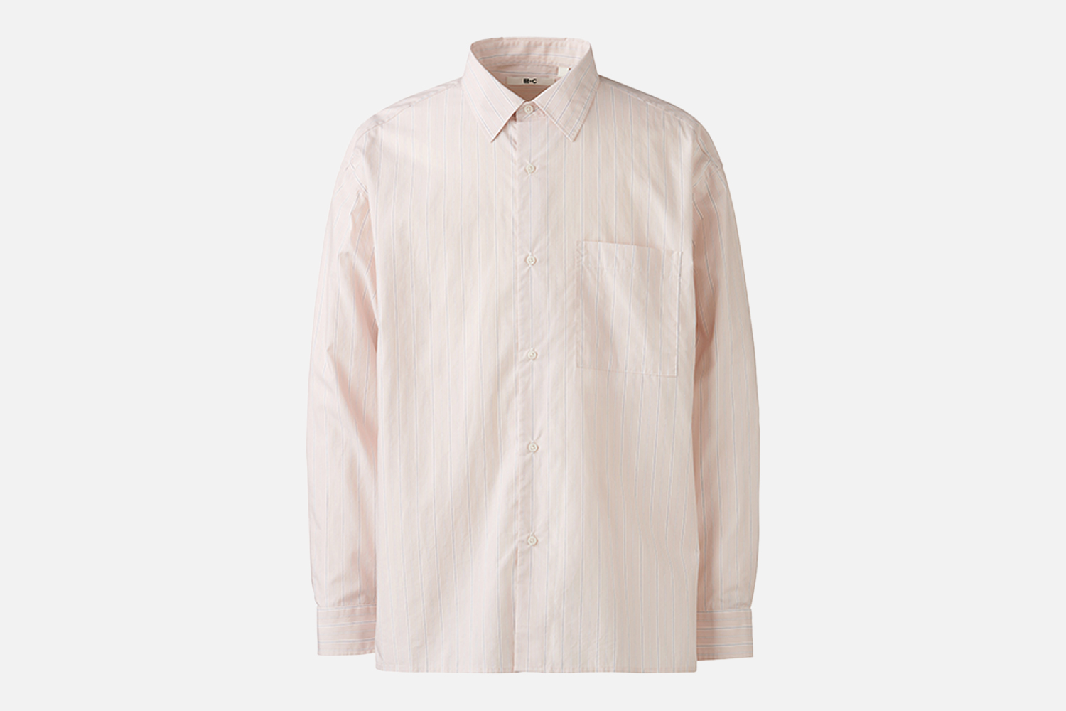 Uniqlo: C Broadcloth Oversized Striped Shirt