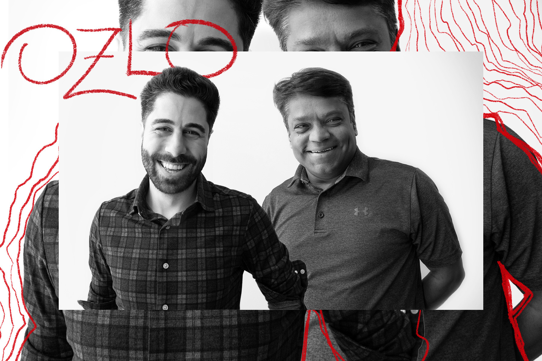 Rockwell Shah and N.B. Patil of Ozlo, the tech company behind Ozlo Sleepbuds