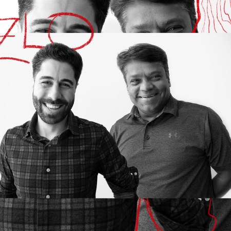 Rockwell Shah and N.B. Patil of Ozlo, the tech company behind Ozlo Sleepbuds