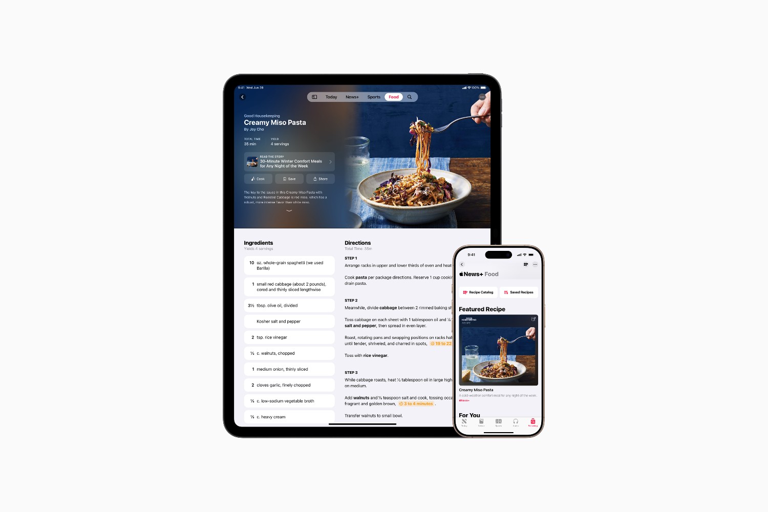 Apple News+ Food