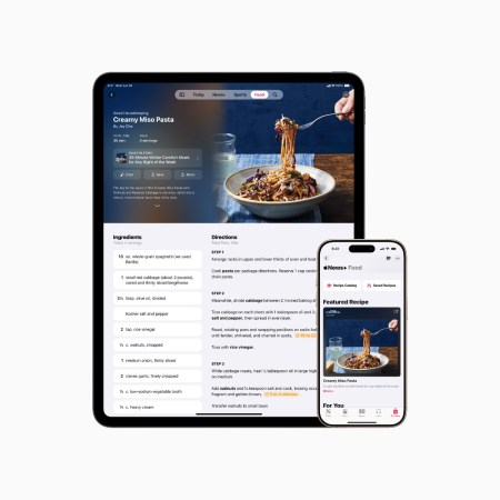 Apple News+ Food