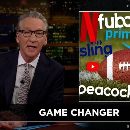 Bill Maher on the Super Bowl and technology