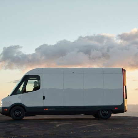 Rivian delivery van