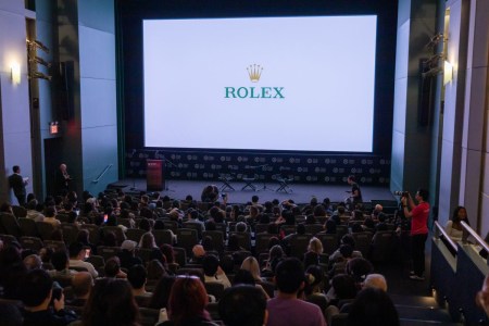 Rolex logo at Film at Lincoln Center