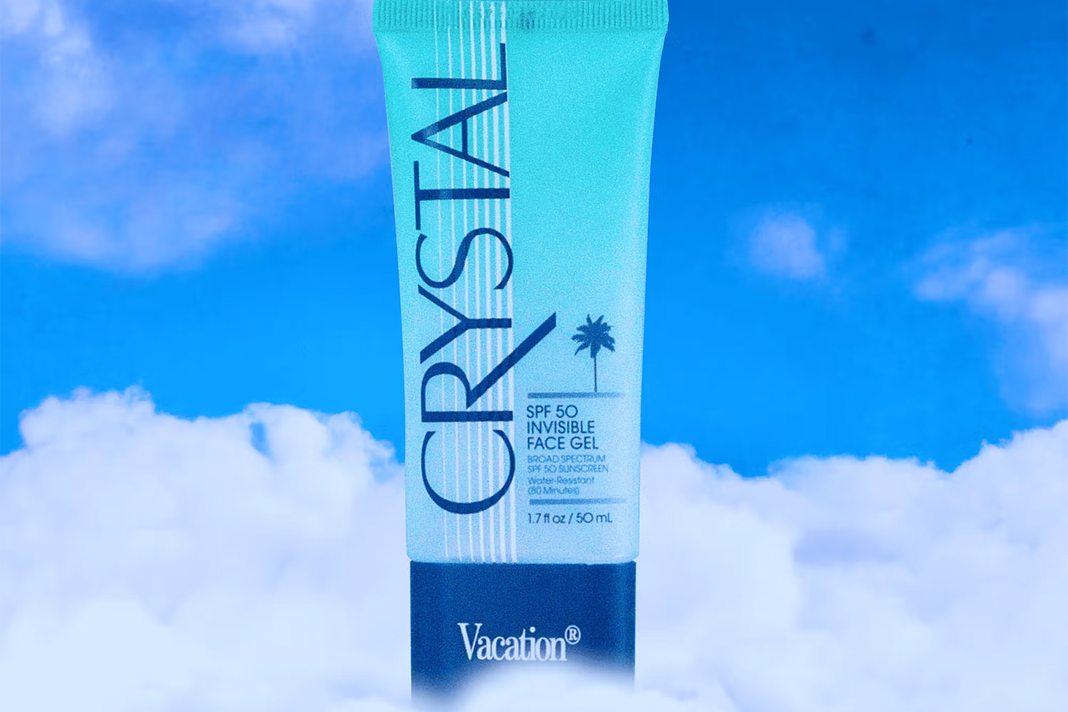 Vacation Crystal SPF 50 Face Gel