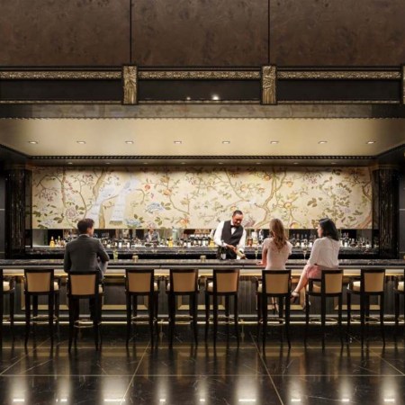 Waldorf Astoria lobby bar