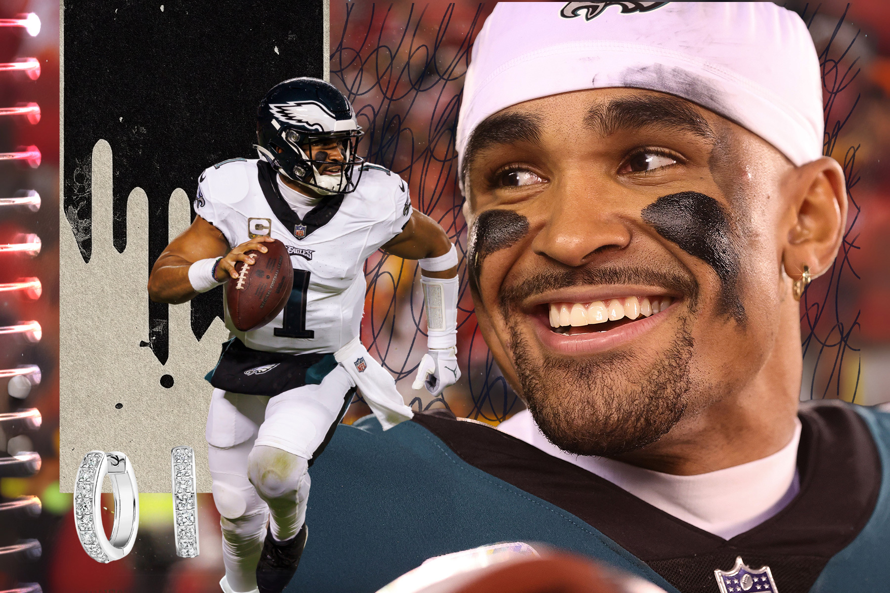 Philadelphia Eagles quarterback Jalen Hurts