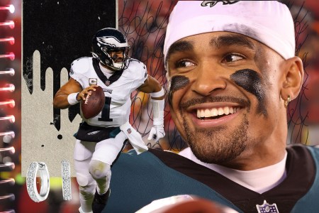 Philadelphia Eagles quarterback Jalen Hurts