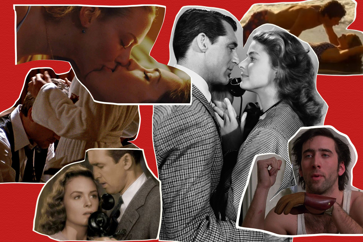 A collage of the sexiest movie scenes in film history, according to the women of InsideHook