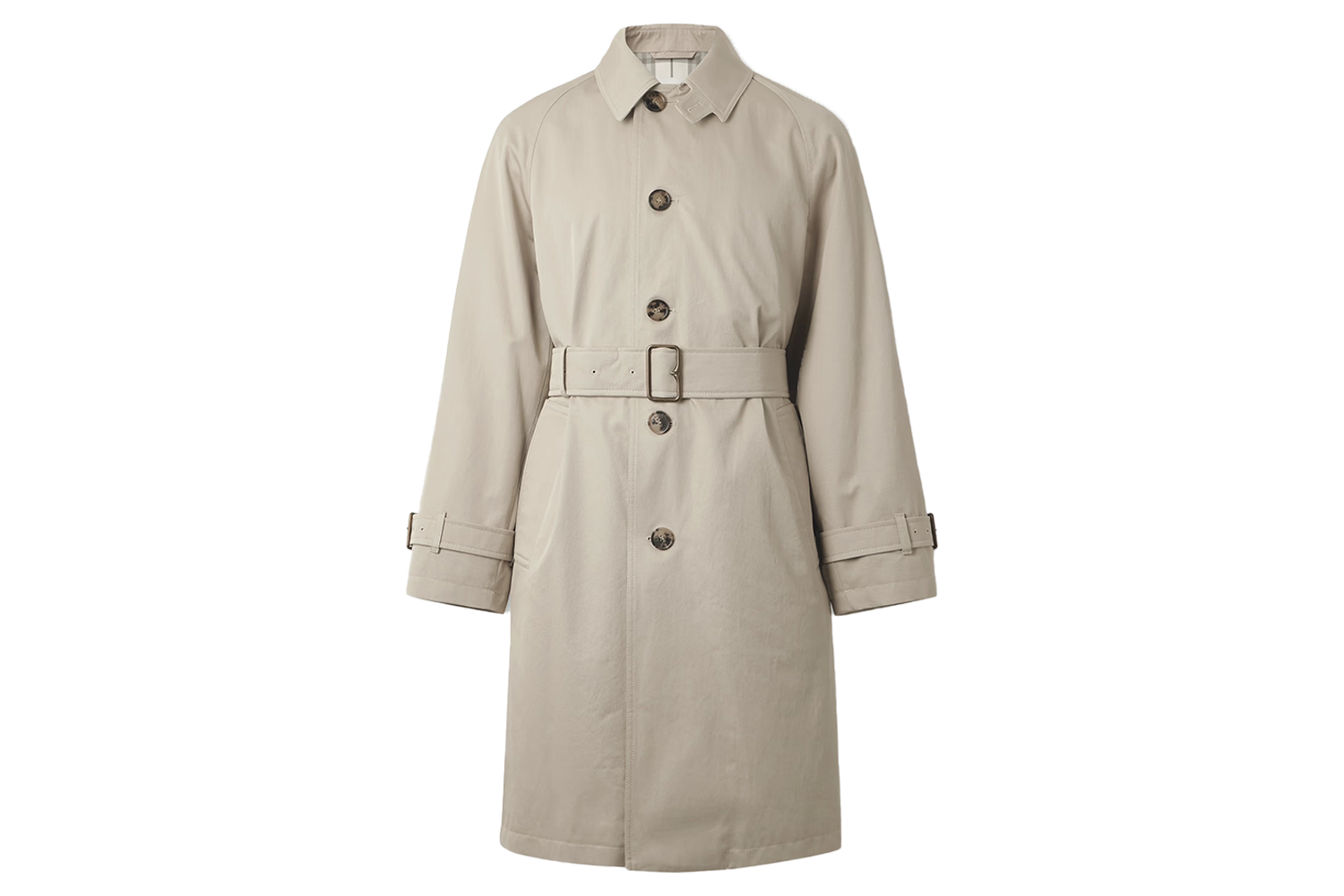 Burberry Belted Cotton-Gabardine Trench Coat