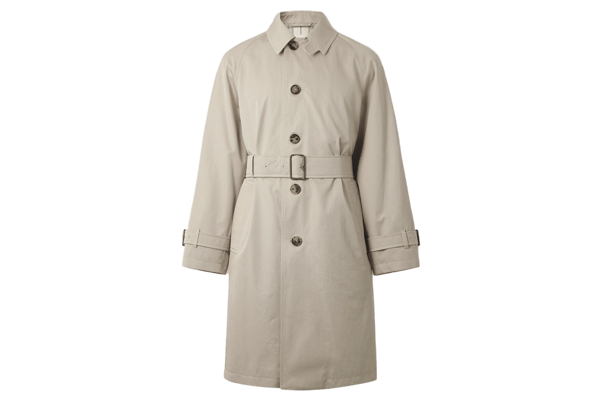 Burberry Belted Cotton-Gabardine Trench Coat