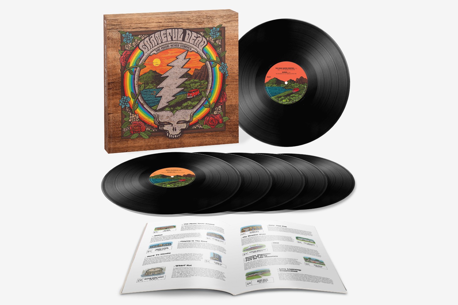 Grateful Dead LP collection