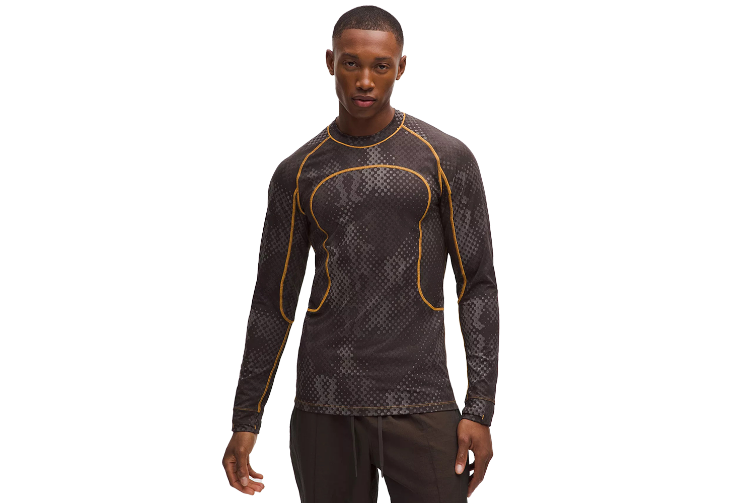 lululemon Jacquard Tight-Fit Long-Sleeve Shirt SLNSH Collection