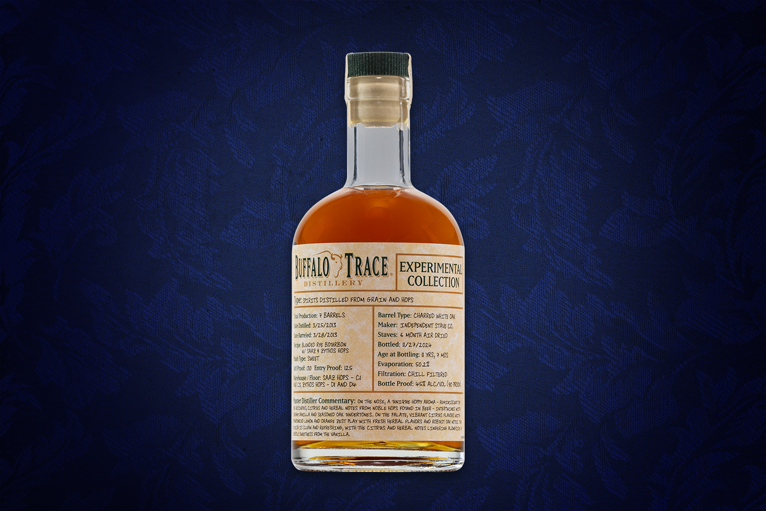 <strong>Buffalo Trace Spirits Distilled from Grain and Hops</strong>