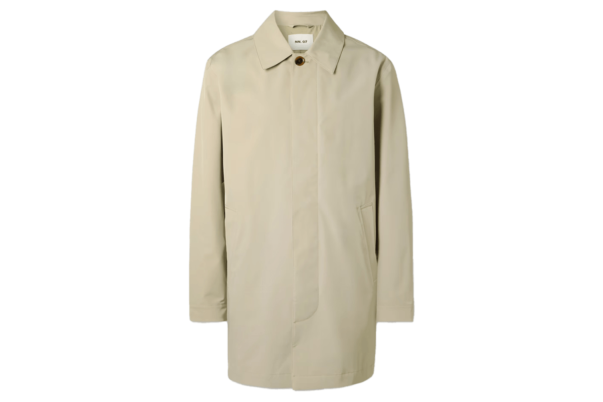 NN07 Kim 8240 Recycled-Twill Trench Coat