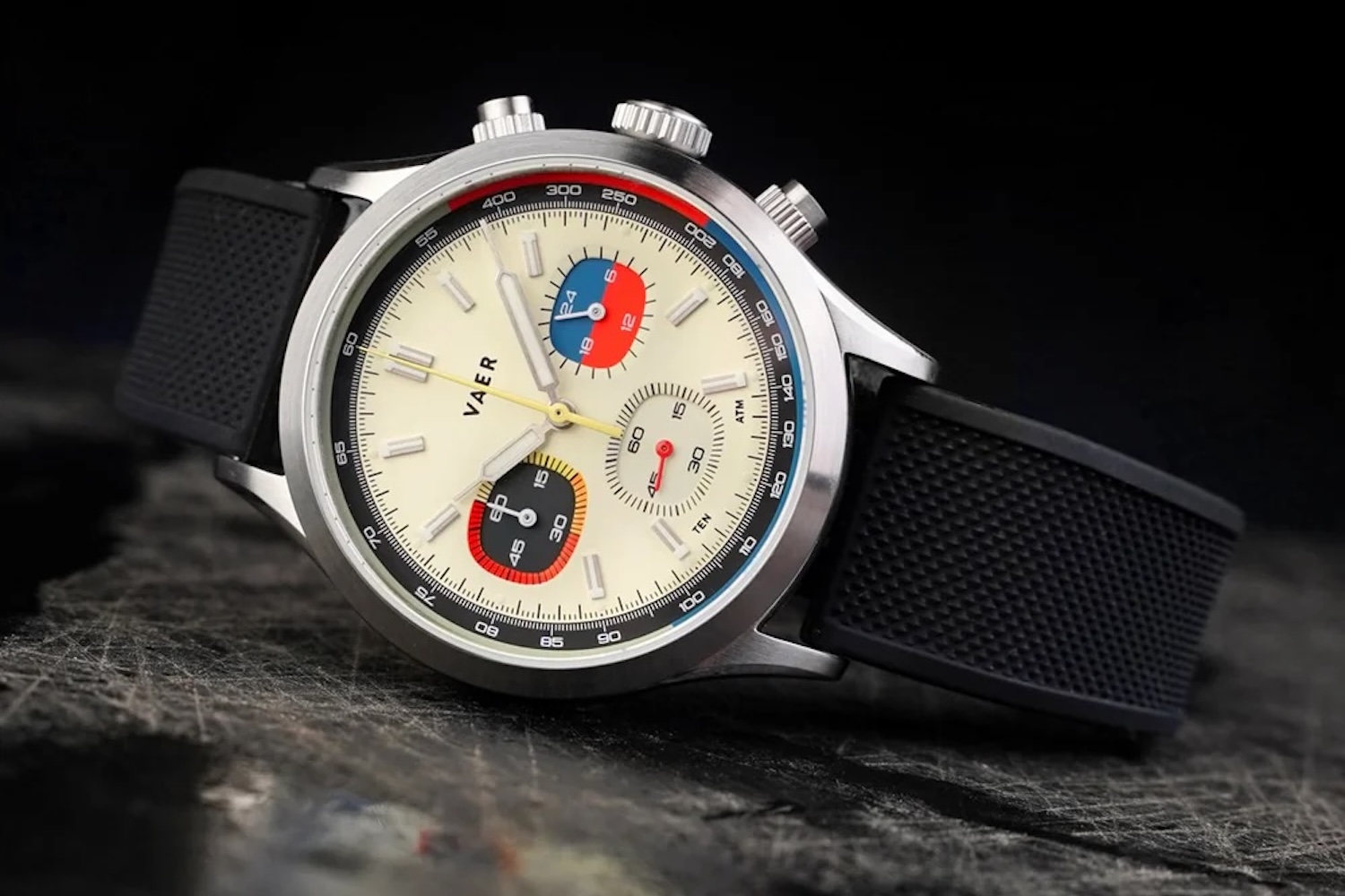 RS1 Rally Chronograph with Meca-Quartz movement