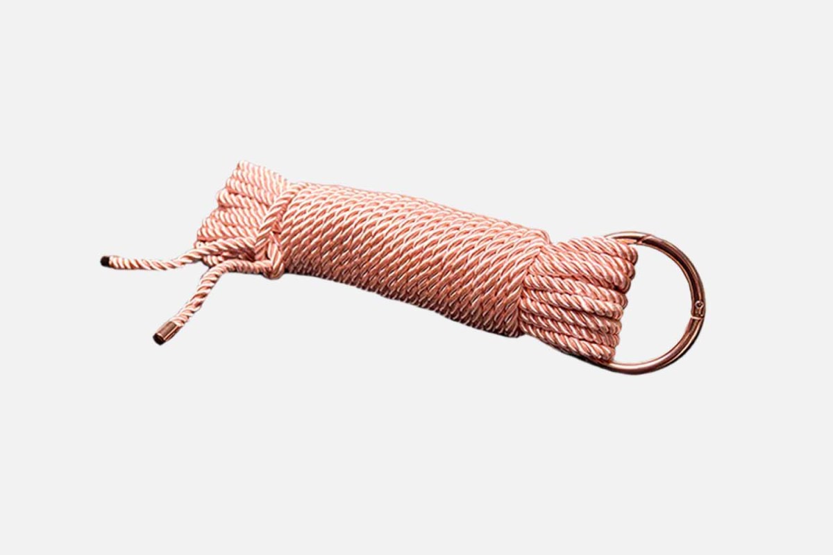 Coquette Lingerie Rose Gold 32ft Rope
