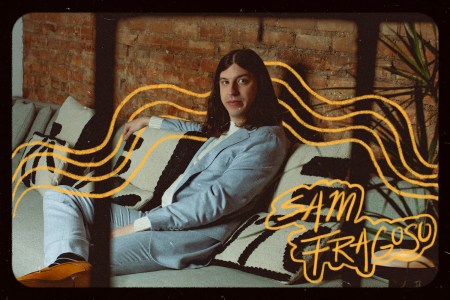 Sam Fragoso, the host of "Talk Easy," who we interviewed for InsideHook's Who's Next series