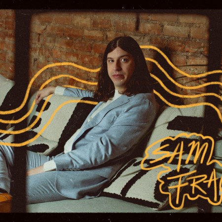 Sam Fragoso, the host of "Talk Easy," who we interviewed for InsideHook's Who's Next series