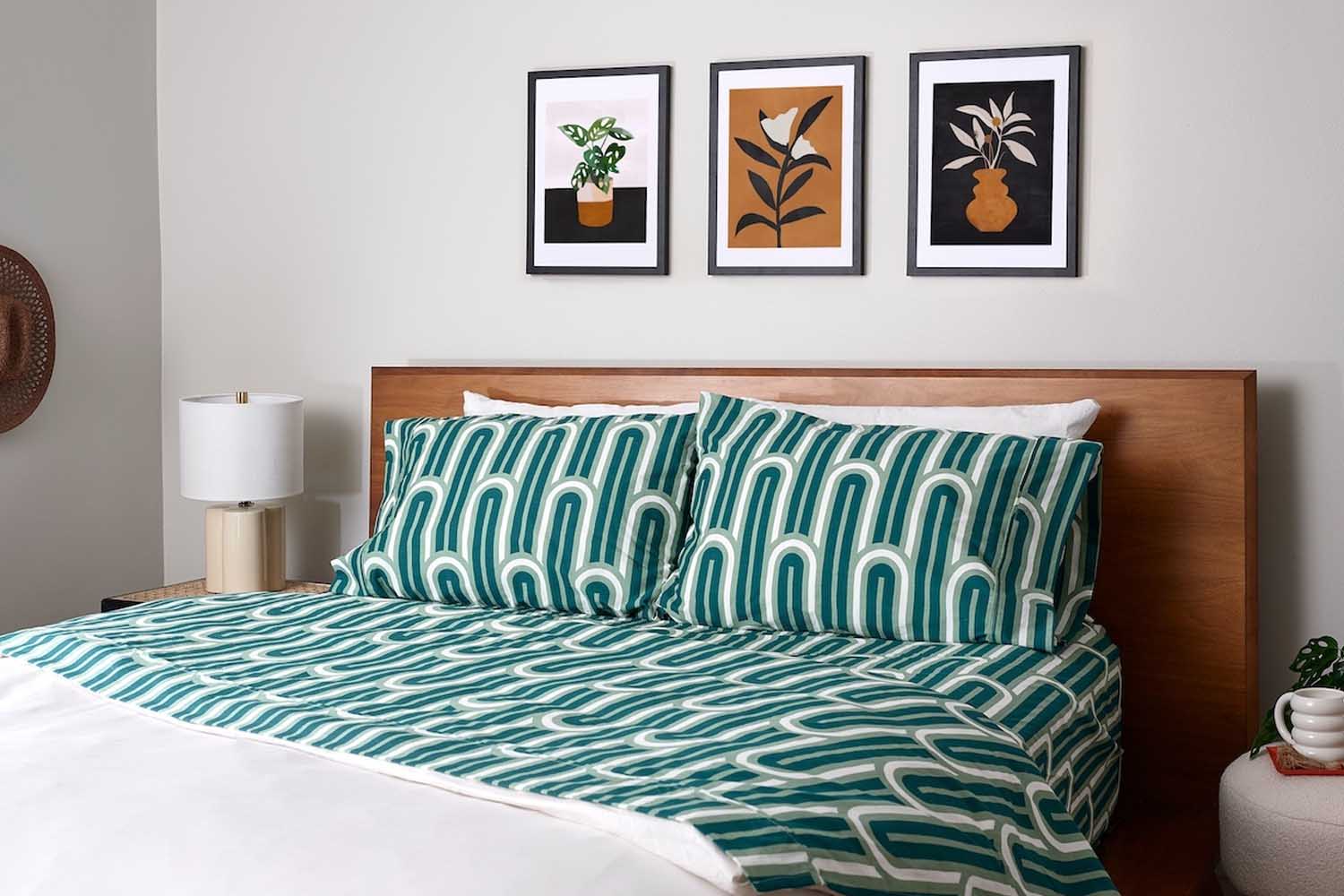 Holli Zollinger Bauhaus Brussels Brushed Cotton Sheet Set