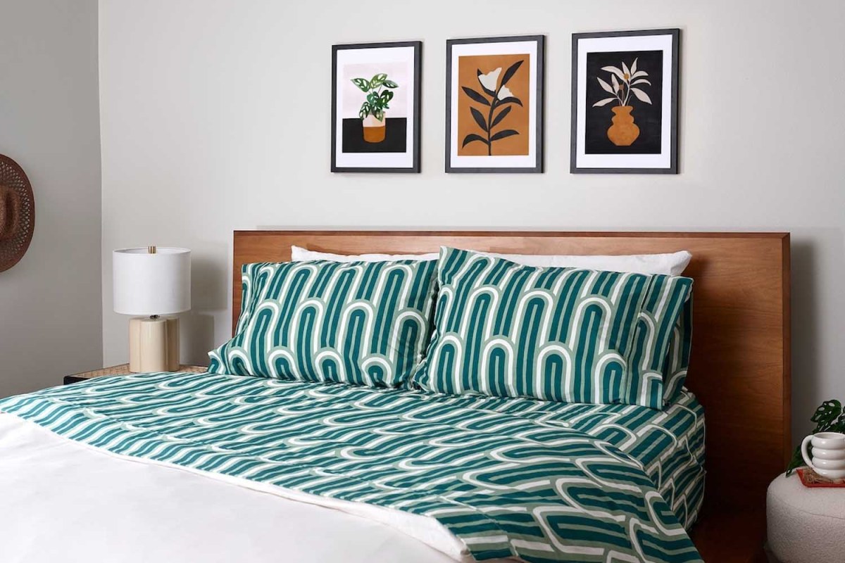 Holli Zollinger Bauhaus Brussels Brushed Cotton Sheet Set