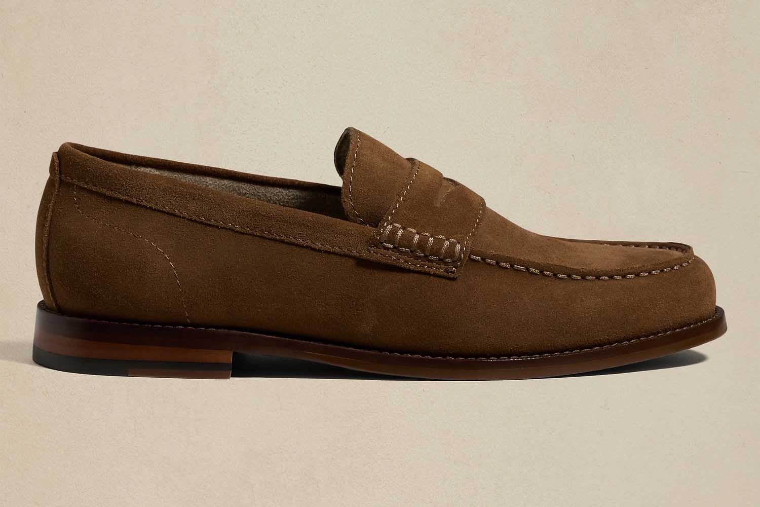 Banana Republic Classic Suede Penny Loafer