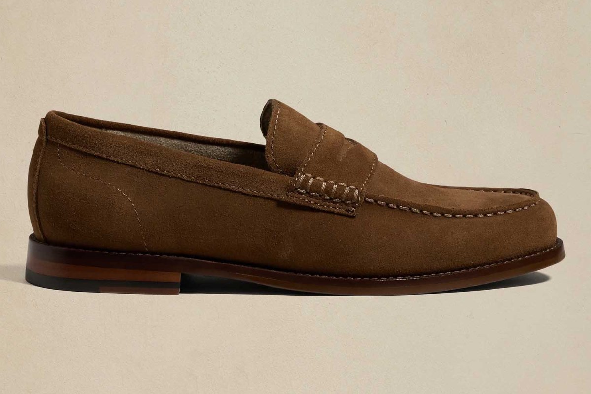 Banana Republic Classic Suede Penny Loafer