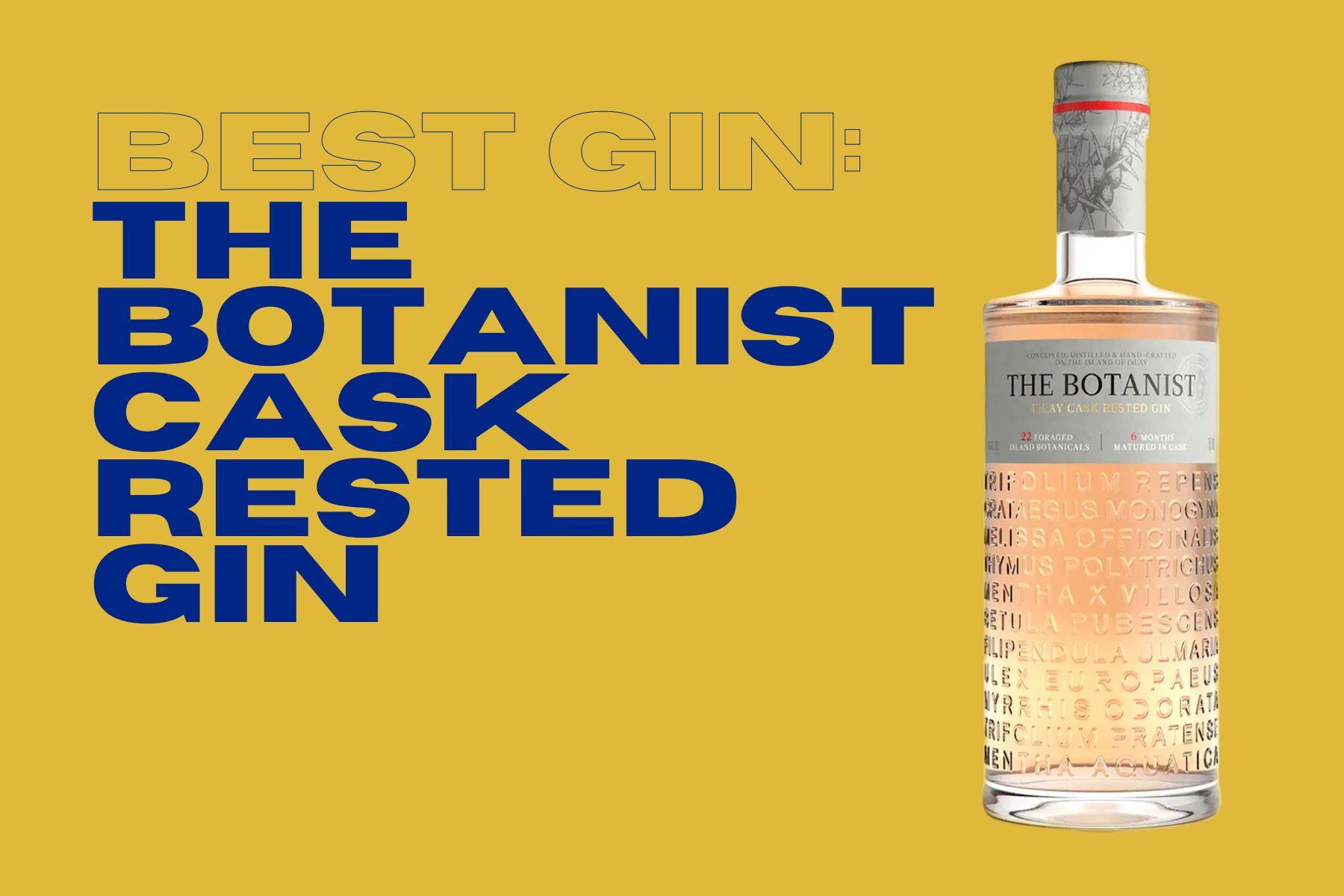 The Botanist Cask Rested Gin