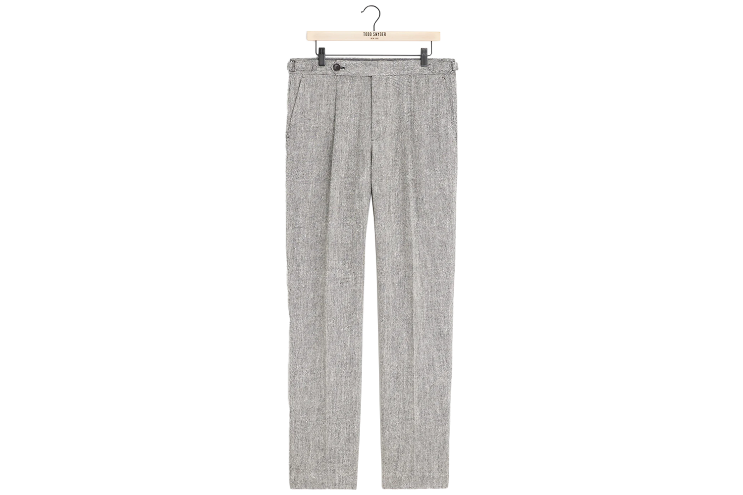 Todd Snyder Italian Silk Linen Side Tab Trouser