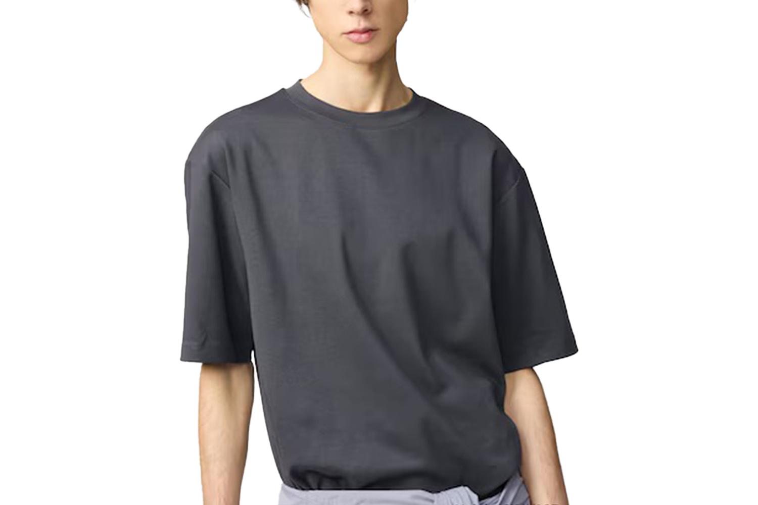 Uniqlo U AIRism Cotton Oversized T-Shirt