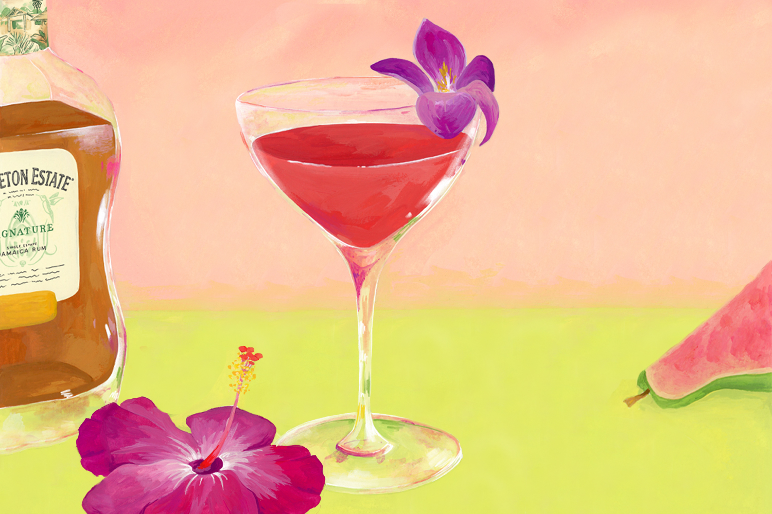 Joie de Vivre cocktail from "Spirited Women"