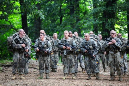 Students at Army Ranger School