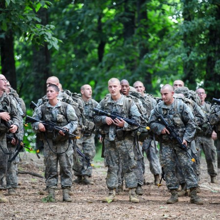 Students at Army Ranger School