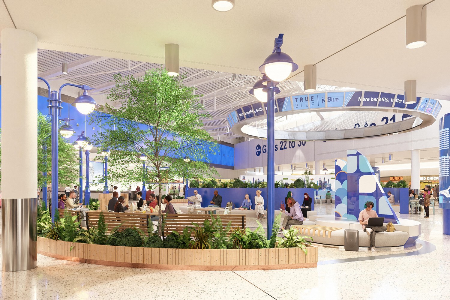 JFK Airport renovation rendering
