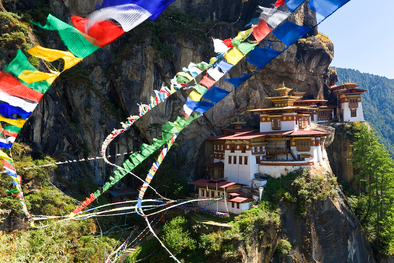 Taktsang Dzong in Bhutan