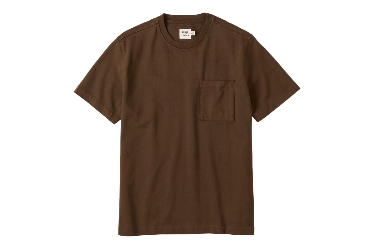 Flint and Tinder American Heavyweight Pocket T-Shirt