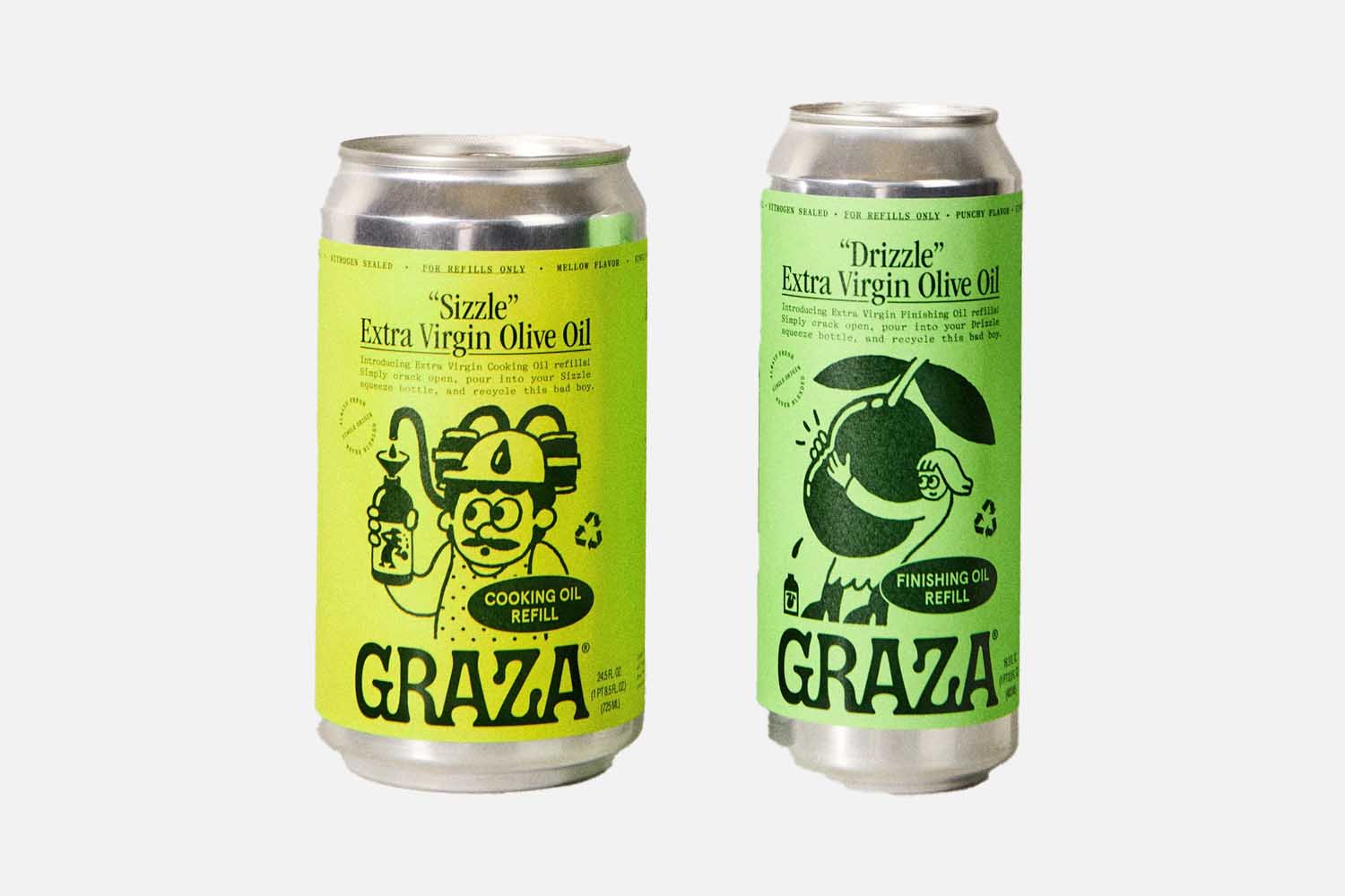Graza “The Duo” Refill Can Set