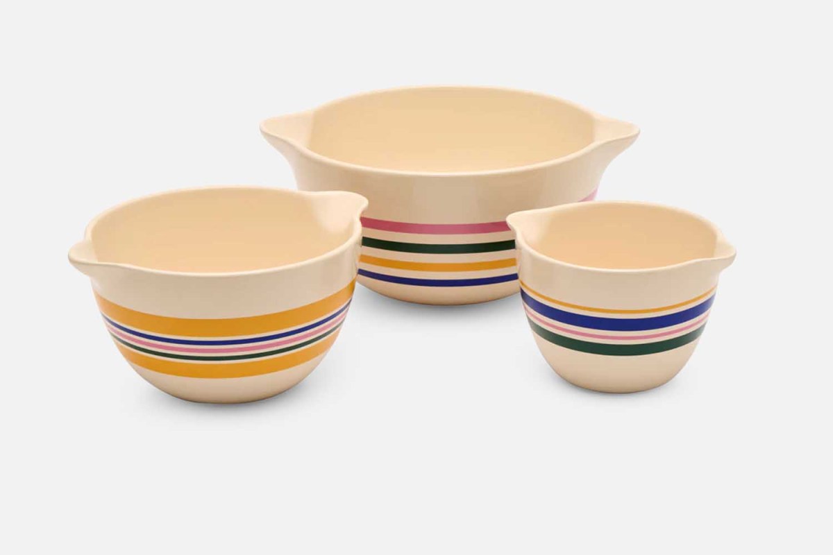 Great Jones Stir Crazy Ceramic Mixing Bowls