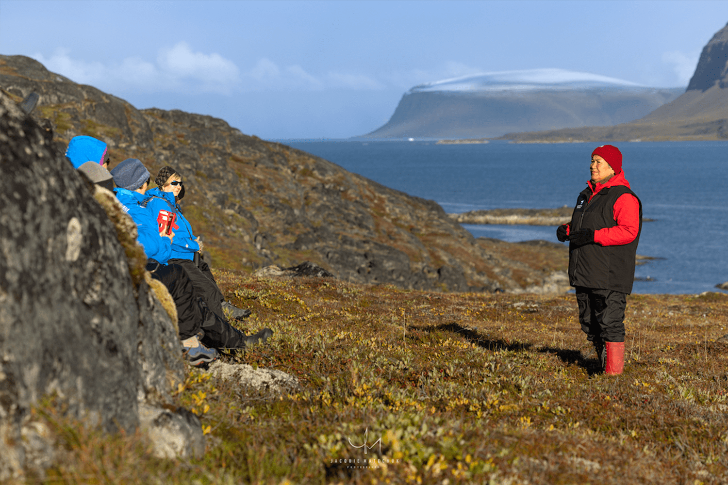 Aleqa Hammond on Disko Island