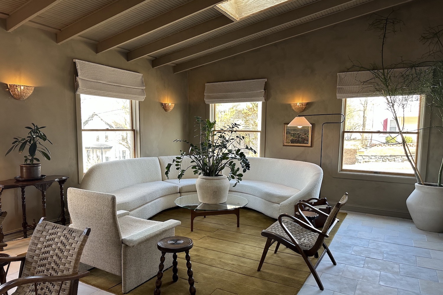 The living room at The Henson