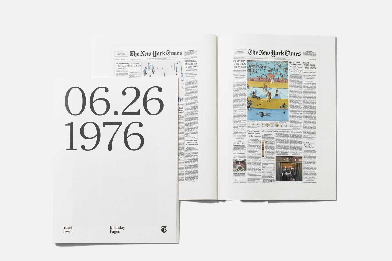 The New York Times Birthday Pages