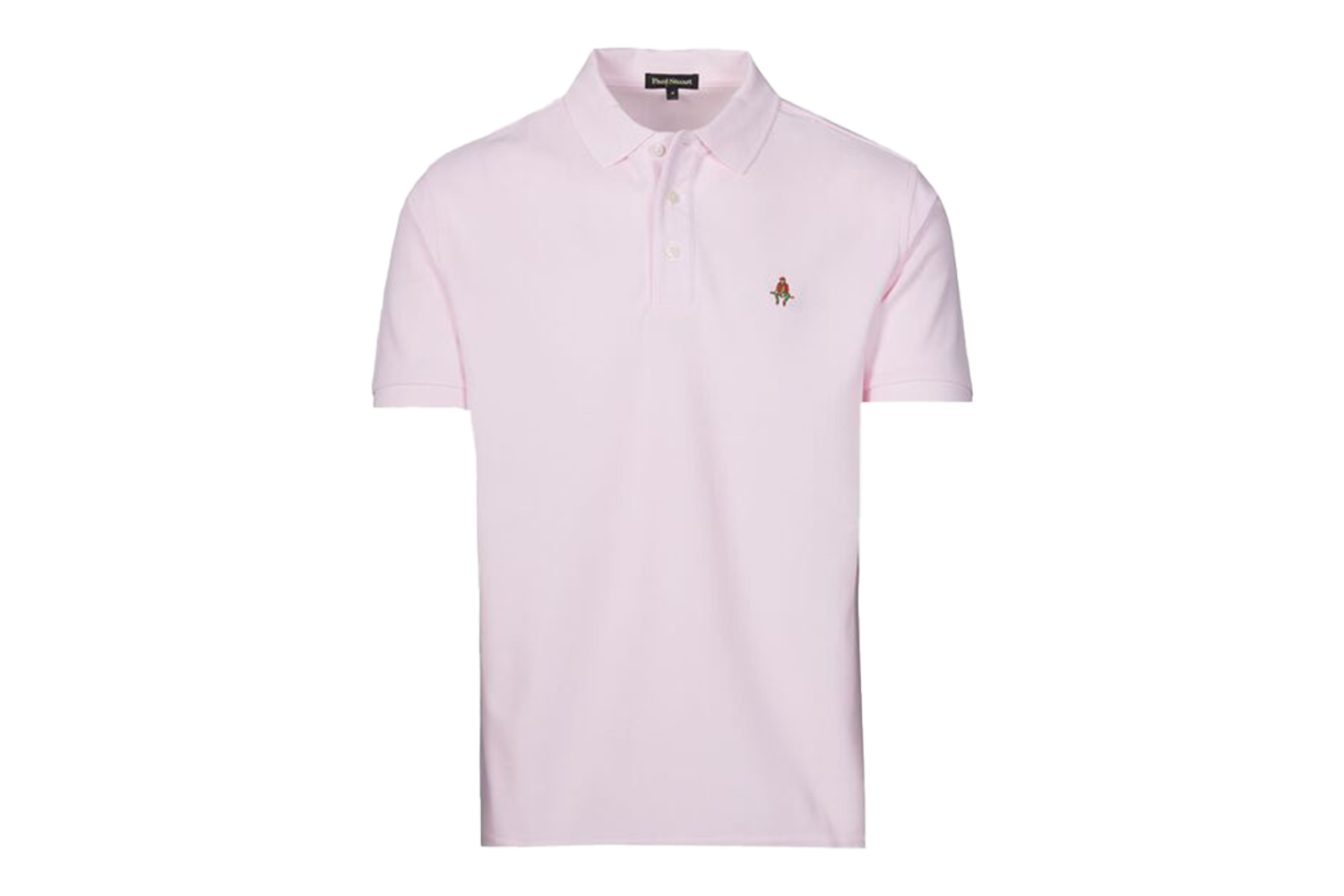 Paul Stuart Cotton Piqué Logo Polo