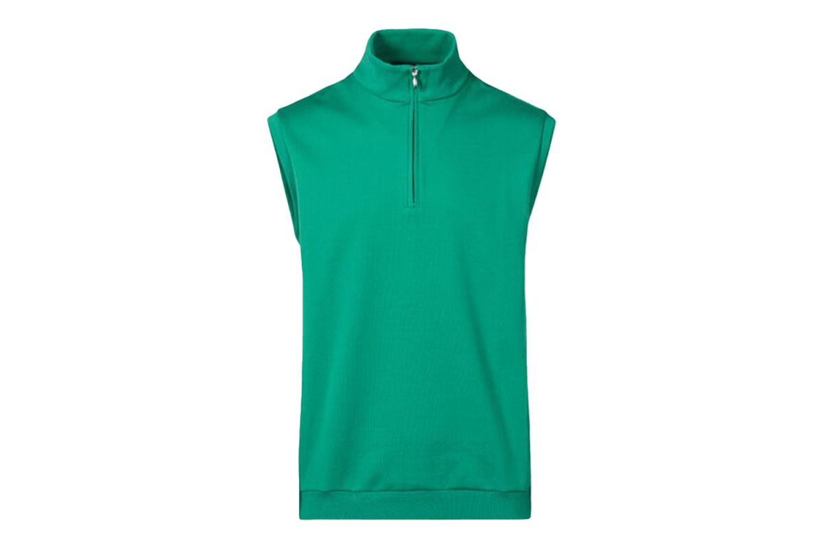 Paul Stuart Interlock Cotton Jersey Pullover Vest
