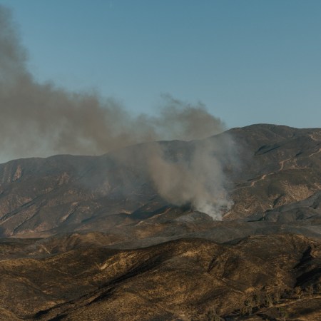Wildfires in Angeles National Forest