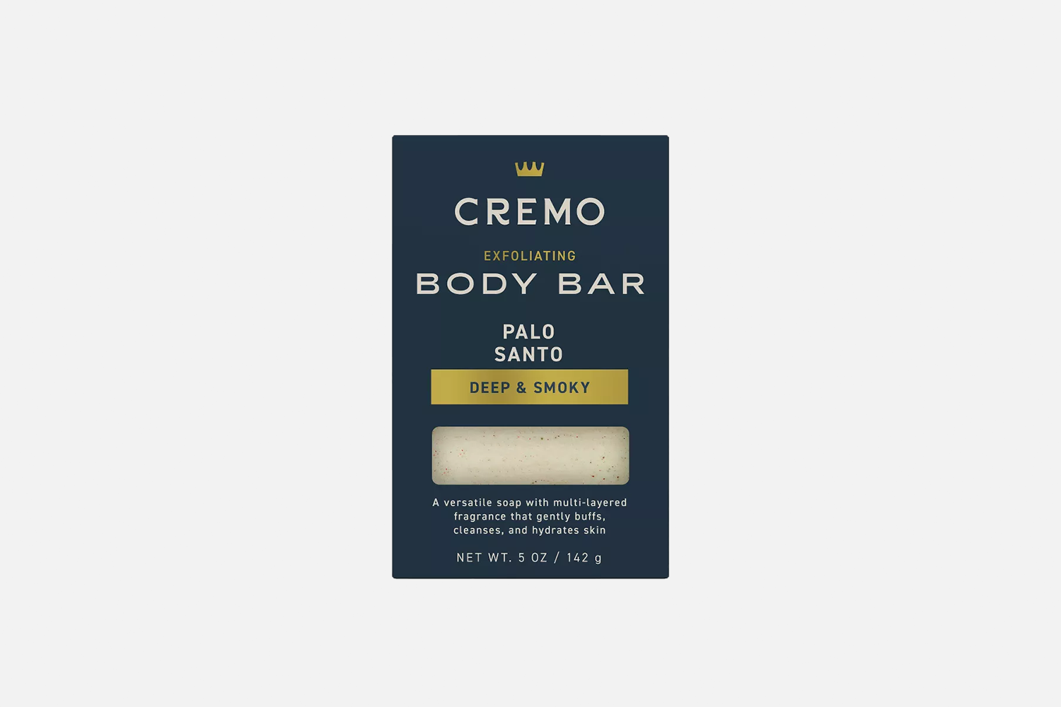 Cremo Palo Santo Exfoliating Body Bar