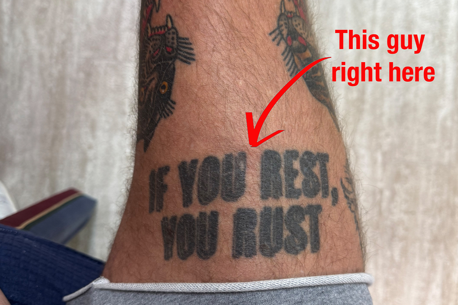 Danny's tattoo