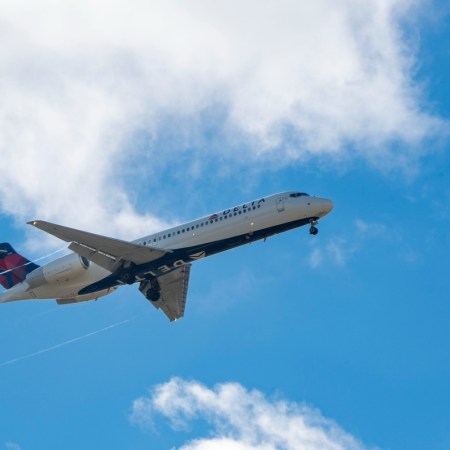Delta Airlines flight