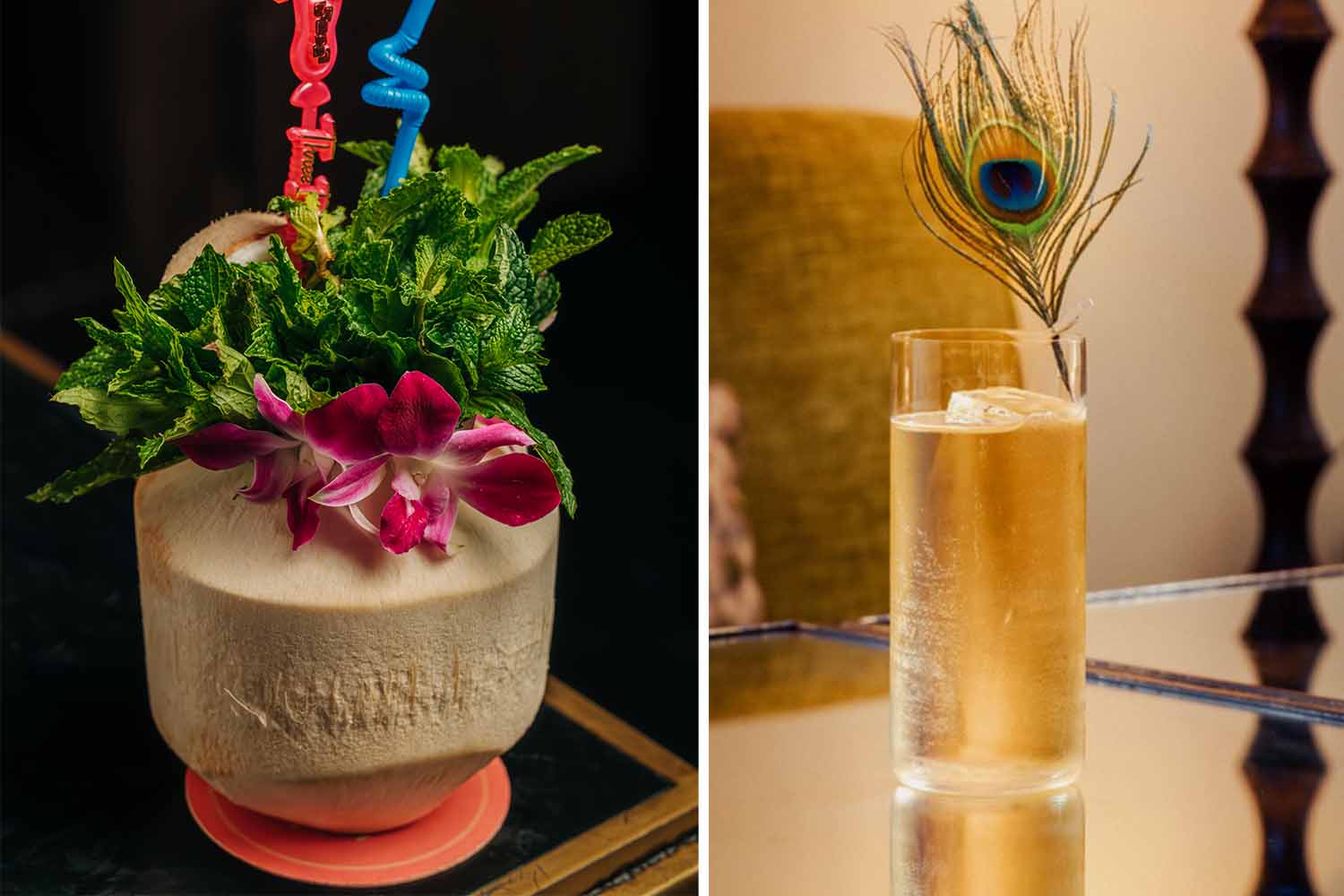 Sunday Scaries at Three Dots and a Dash; the Peacock at Miami's Champagne Bar